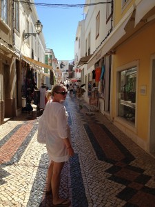 Algarve kolorowe uliczki