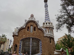 Baarcelona  ogród Gaudiego