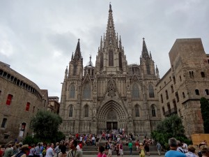 Barcelona Kosciół św Jerzego 