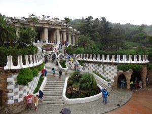 Barcelona Ogród Gaudiego